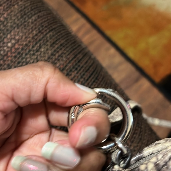 Michael Kors Snake Embossed Crossbody Bag - Picture 6 of 15